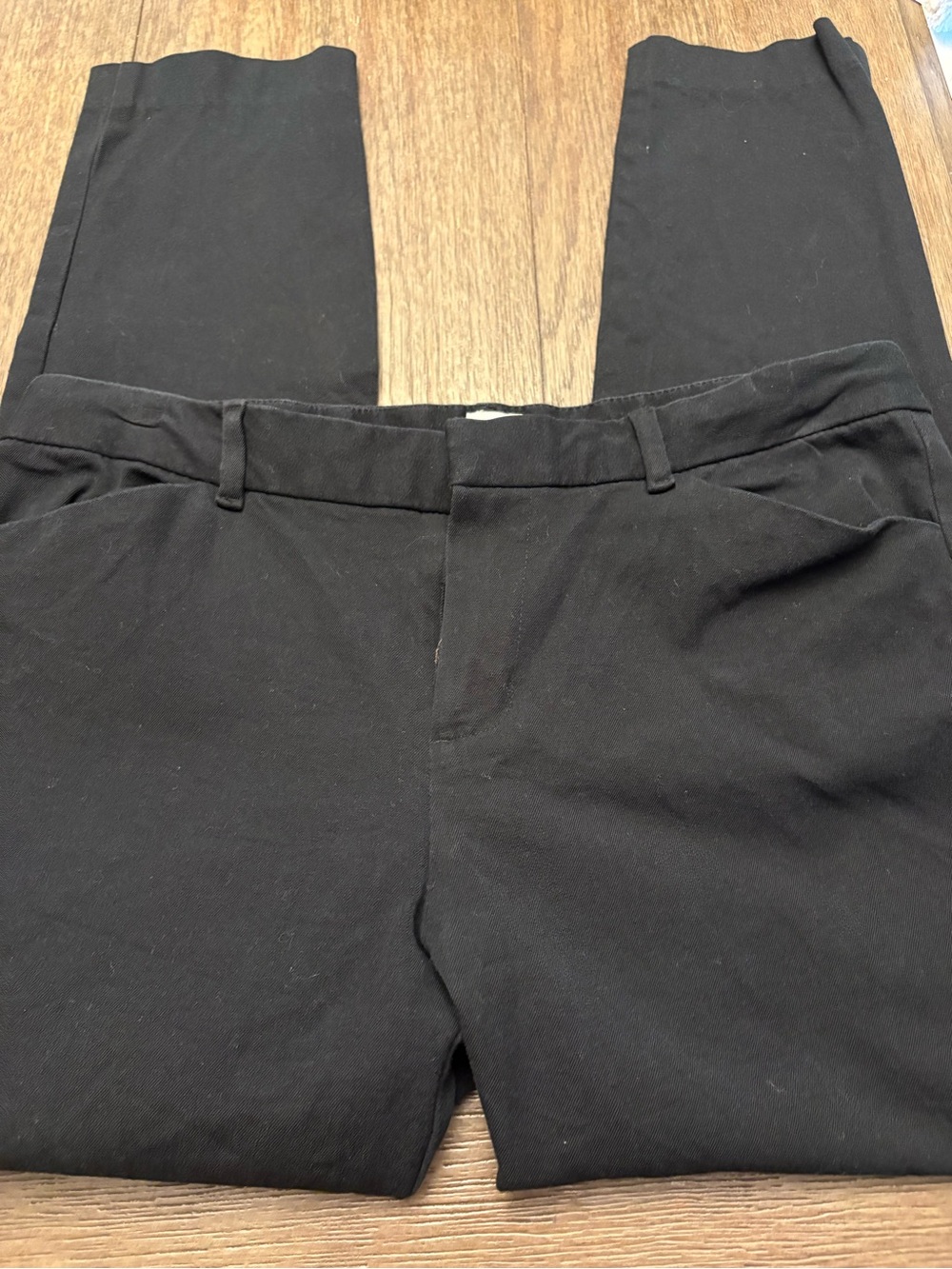 GAP Women’s Signature Skinny Ankle Black Pants Size 10